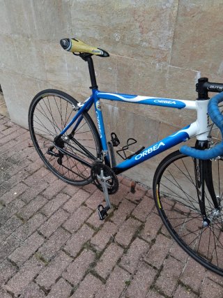 Bicicleta Orbea Carretera Shimano Azul/Blanca