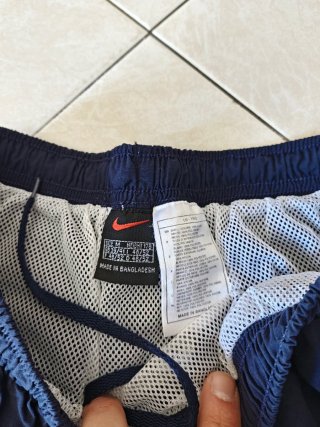 Pantaloncini Nike vintage blu e grigi