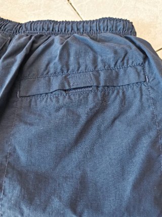 Pantaloncini Nike vintage blu e grigi