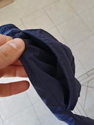 Pantaloncini Nike vintage blu e grigi