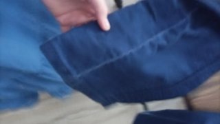 Pantalones de trabajo azules 36