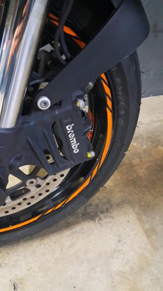 KTM 990 SMT Negra y Naranja