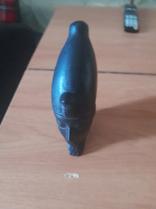 Figura de piedra tallada