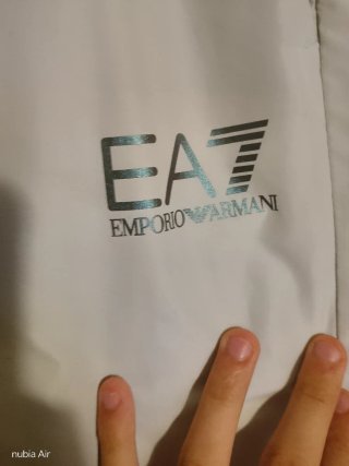 Tuta Emporio Armani EA7 Grigio/Bianco