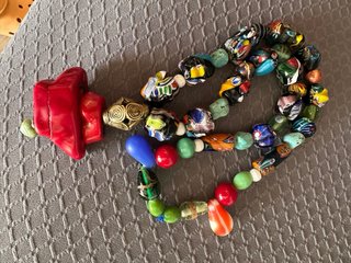 Collar Murano Veneciano Antiguo Multicolor