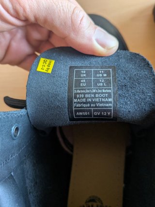 Dr. Martens 939 Ben Boot Anfibi Nuovi