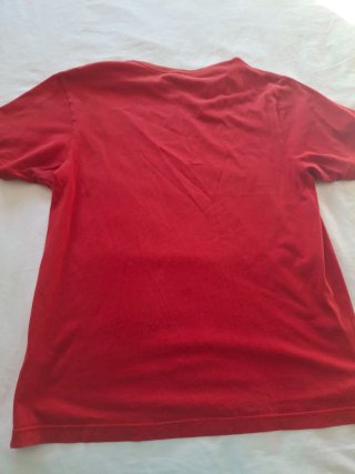 Camiseta Adidas Roja Manga Corta