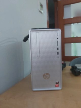 Torre PC HP Plata/Blanco