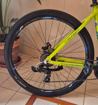 Bicicleta Wolfbike Stripe 29 como nueva