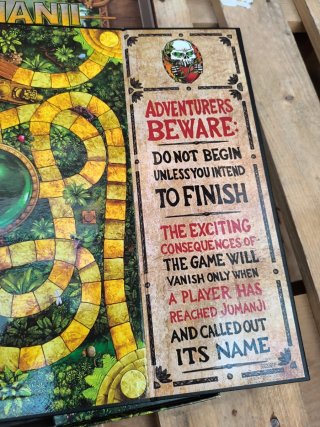 Jumanji: El Juego Clásico de Mesa en ingles