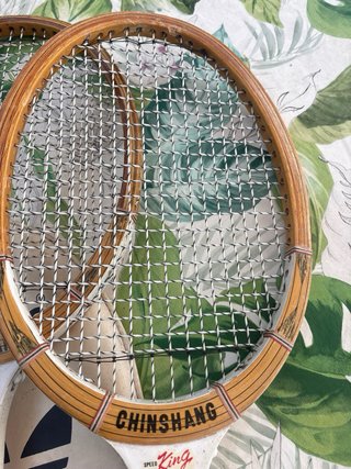Raquetas de tenis vintage Adidas y Chingshang