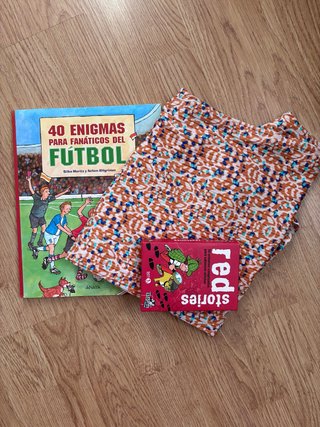 Pack 2 juegos: Enigmas Fútbol y Red Stories