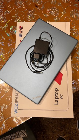 Portátil WOZIFAN W7 Azul/Rojo