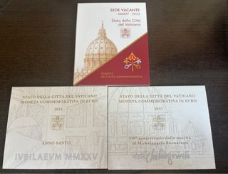 Moneda 2 Euros Vaticano 2025