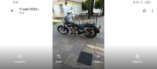 Suzuki Intruder 250cc Negra
