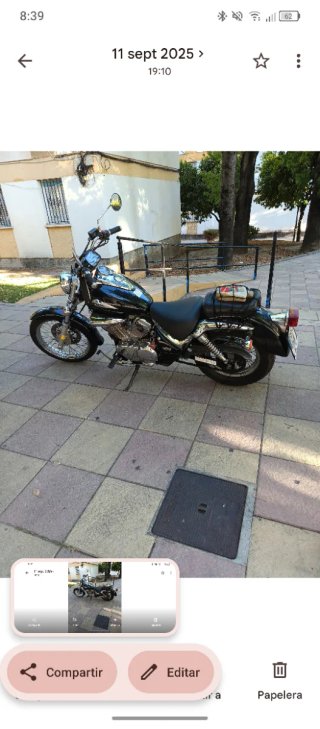 Suzuki Intruder 250cc Negra