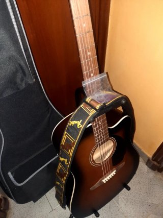 Fender California Sunburst Guitarra Acústica