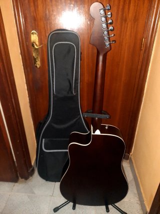 Fender California Sunburst Guitarra Acústica