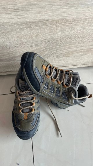 Zapatos Rugged Outback Hombre Gris/Verde