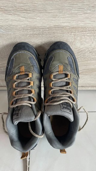 Zapatos Rugged Outback Hombre Gris/Verde