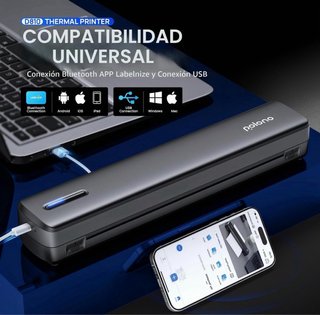 Impresora Térmica Portátil POLONO A4 Bluetooth