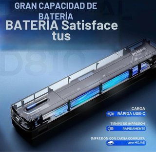 Impresora Térmica Portátil POLONO A4 Bluetooth