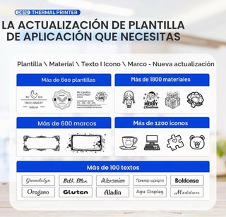 Impresora Térmica Portátil POLONO A4 Bluetooth