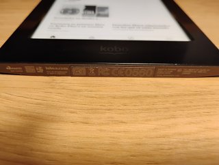 Ebook Kobo Aura H2O