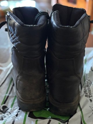 Botas anti corte negras