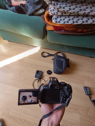 camara cañón eos 600d