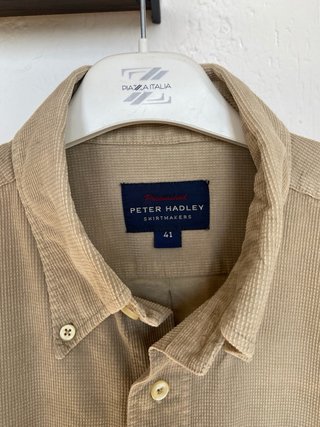 Camicia Peter Hadley verde uomo