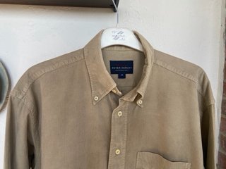 Camicia Peter Hadley verde uomo