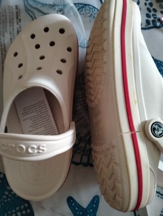 Crocs Blancos Talla 39