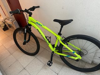 Bicicleta Rockrider 27.5 niño amarillo