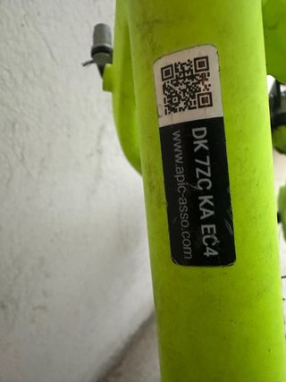 Bicicleta Rockrider 27.5 niño amarillo
