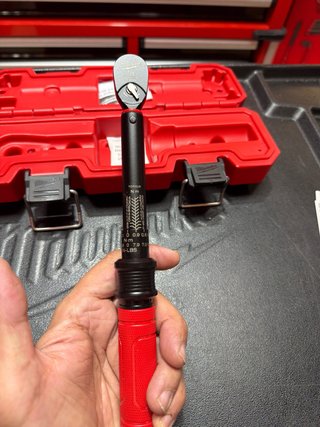 Llave dinamométrica Milwaukee 1/4 5-25 Nm