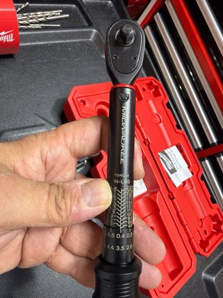 Llave dinamométrica Milwaukee 1/4 5-25 Nm
