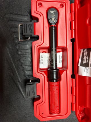 Llave dinamométrica Milwaukee 1/4 5-25 Nm