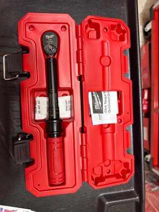 Llave dinamométrica Milwaukee 1/4 5-25 Nm
