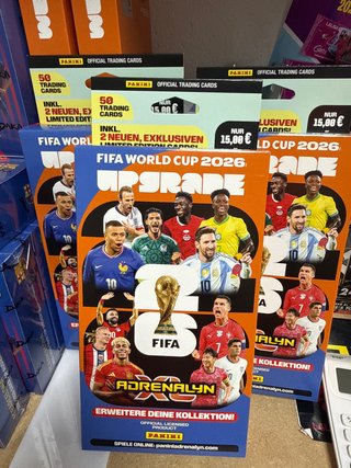 Lote 2 cajas UPGRADE FIFA World Cup 2026 Panini