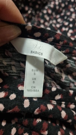 Vestito a pois nero multicolor