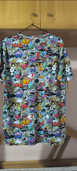 Camiseta JONNY WOLF XXL Estampado Divertido hombre