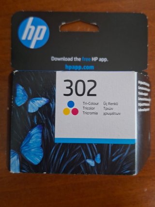 2 Cartuchos Tinta HP 302 Tricolor