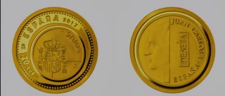 20 Euro oro España 2017 Juan Carlos I RRR