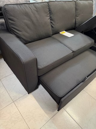 Chaise longue convertible en cama con baúl