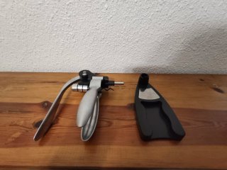 Abridor de botellas(rápido) de aluminio y plástico