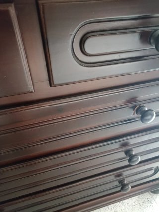 Conjunto Dormitorio: Cabecero, Mesitas y tocador