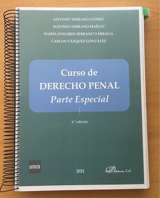 Libros grado criminología UNED