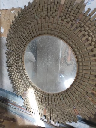 Cuadro antiguo Virgen con Niño