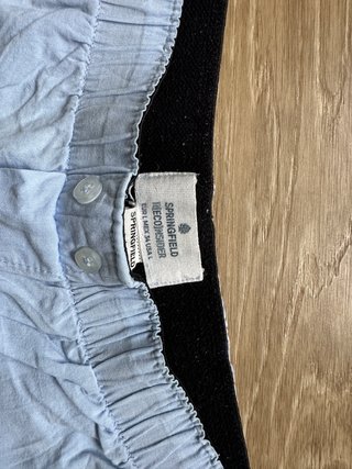 Shorts Springfield L Azul Claro Pijama Boxer